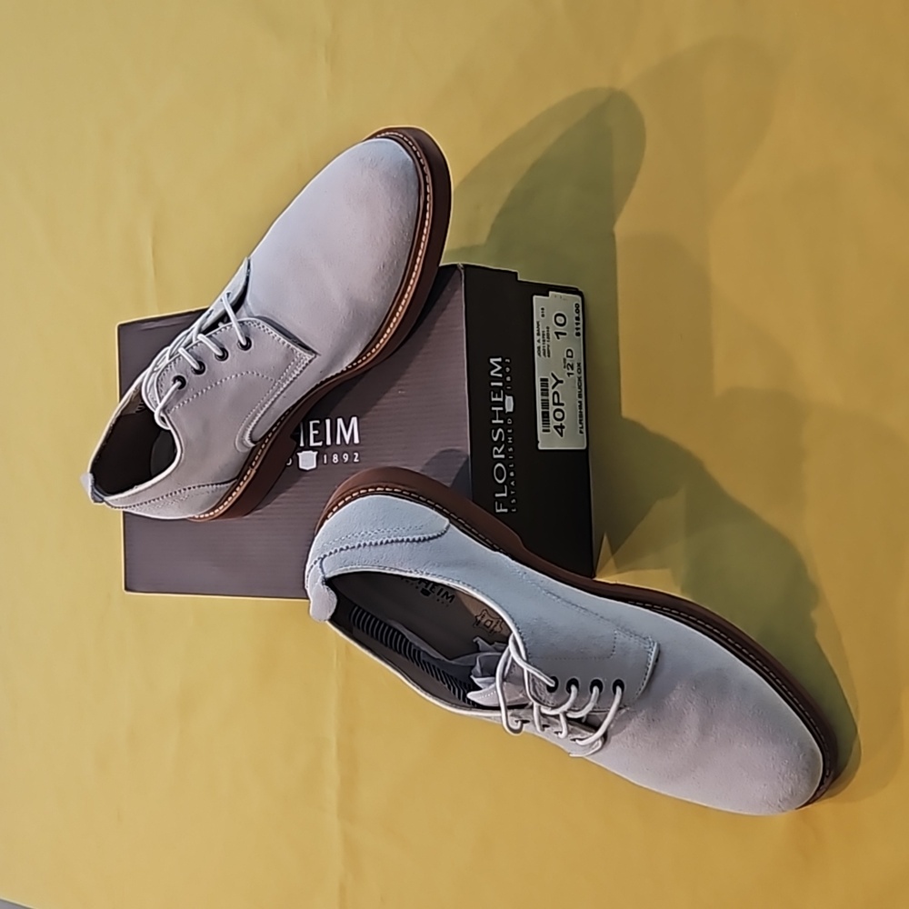 Florsheim Bucktown Plain Toe Oxford Men's Shoes Size 12M. New - Worn Once Inside